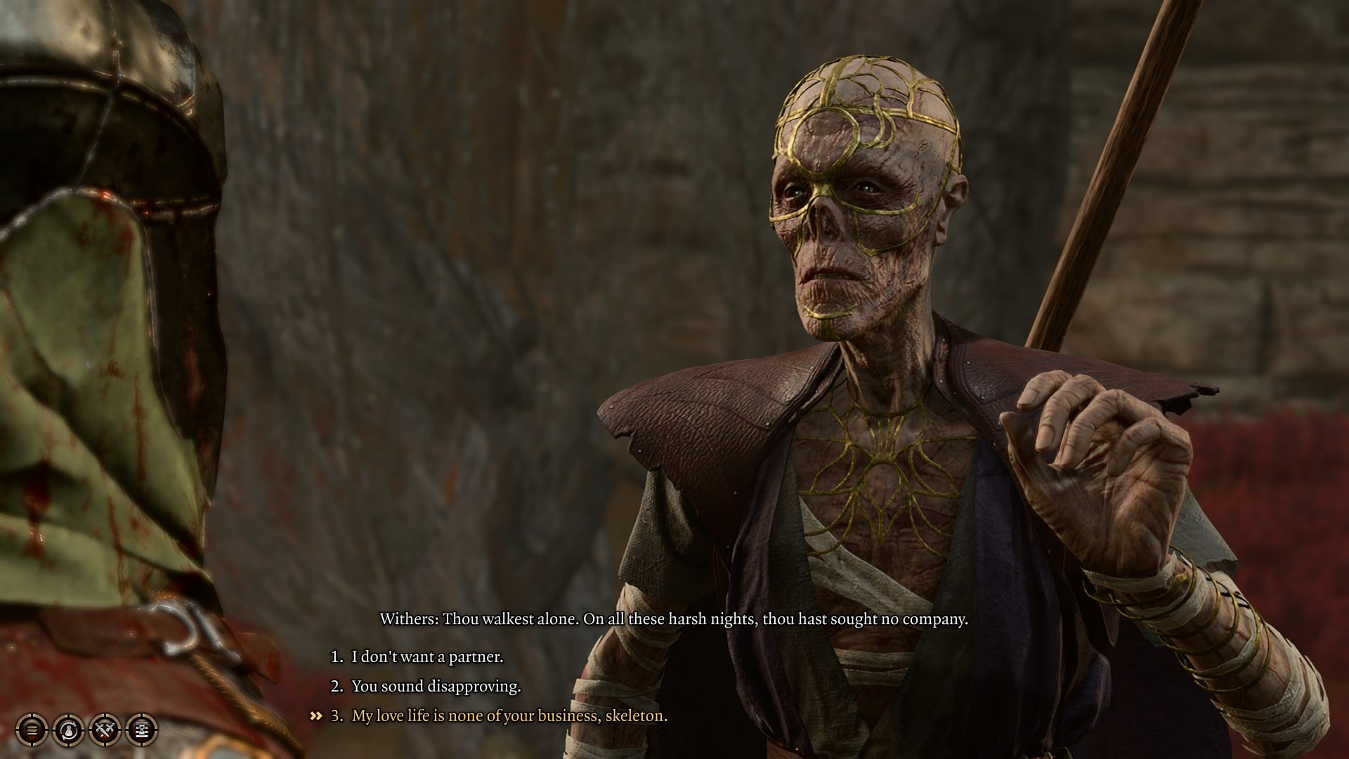 Withers will roast you if you remain maidenless by act 2 : r/BaldursGate3